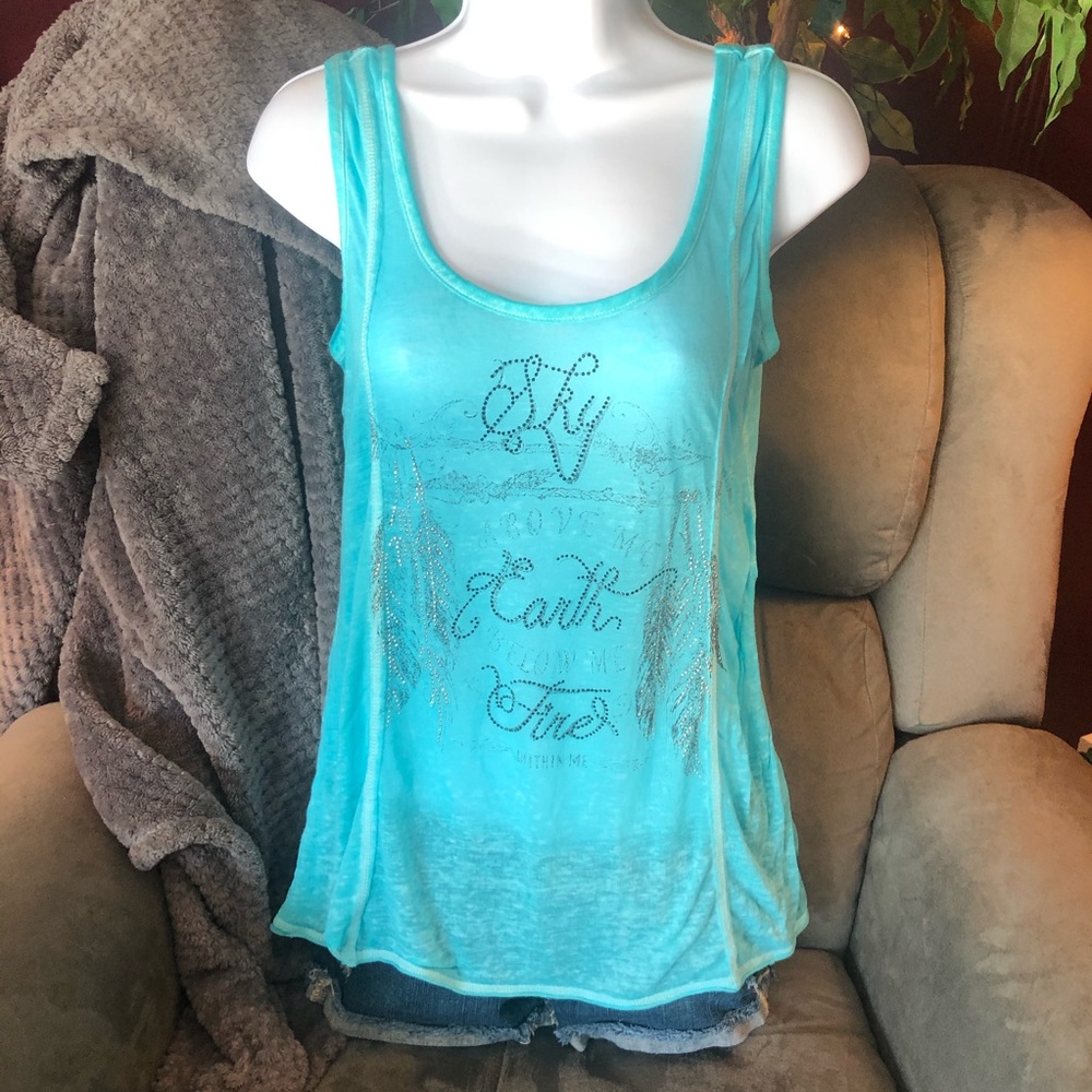 Maurices Turquoise Tank Top